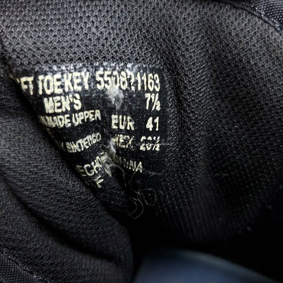 Interceptor Men's Size 7.5 Tactical Boots Black Leather - Picture 6 of 7